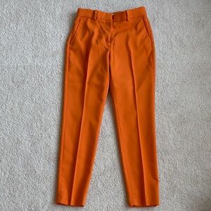 Orange crop pant